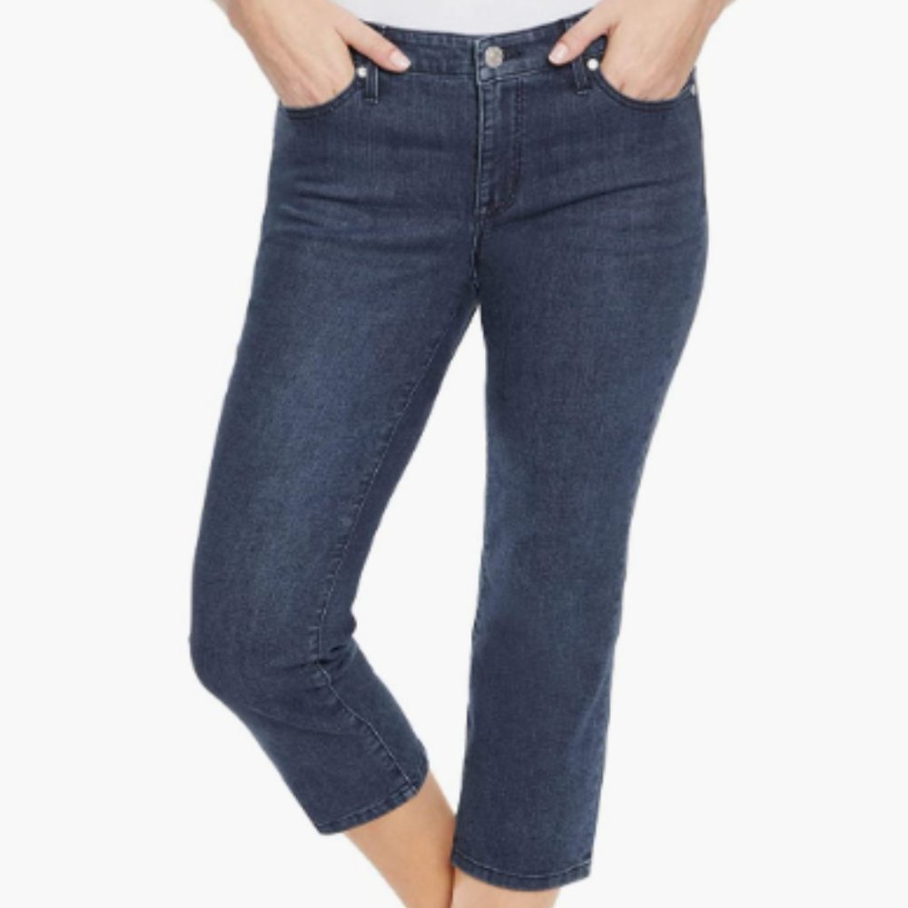 Nine West Chrystie Capri Dark Blue Size 8
